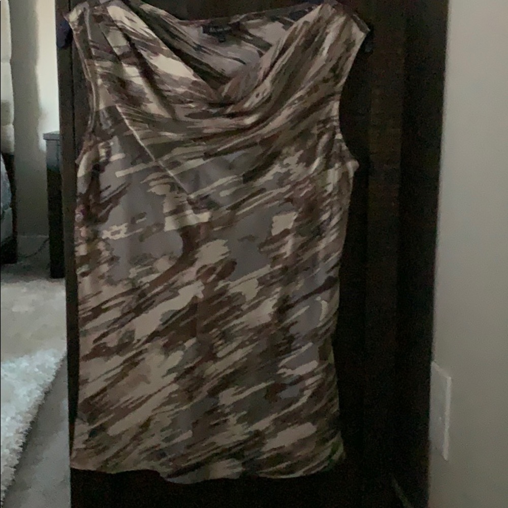 Ann Klein sleeveless top with camisole- small